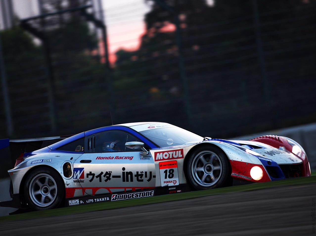 本田HSV-010GT500竞速赛车