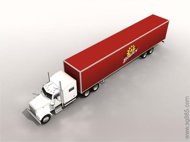 彼得比尔特389十八轮大卡车