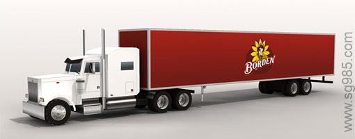 彼得比尔特389十八轮大卡车