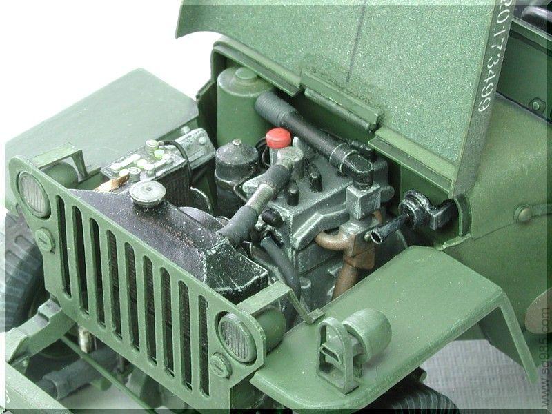 经典带内构威利斯吉普车