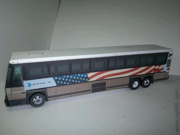 纽约公交巴士911涂装版