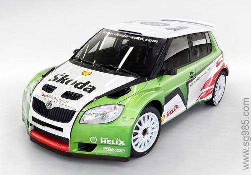 斯柯达法比亚S2000(FabiaS2000)赛车