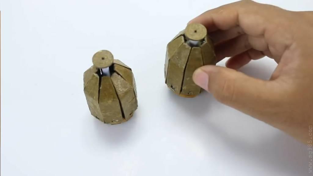 纸板枪教程图/瓦楞纸枪视频wgog913如何纸板制作硬纸枪和手雷玩具+视频教程