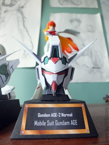 [VicktorG]-Gundam AGE-2 Normal Head