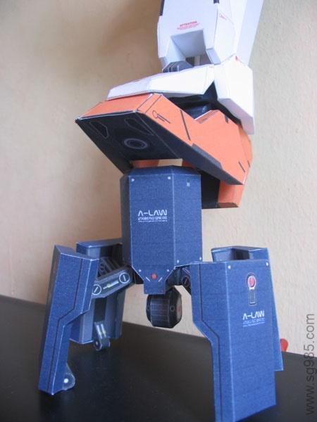 A-Law's Automaton (gundam papercraft)