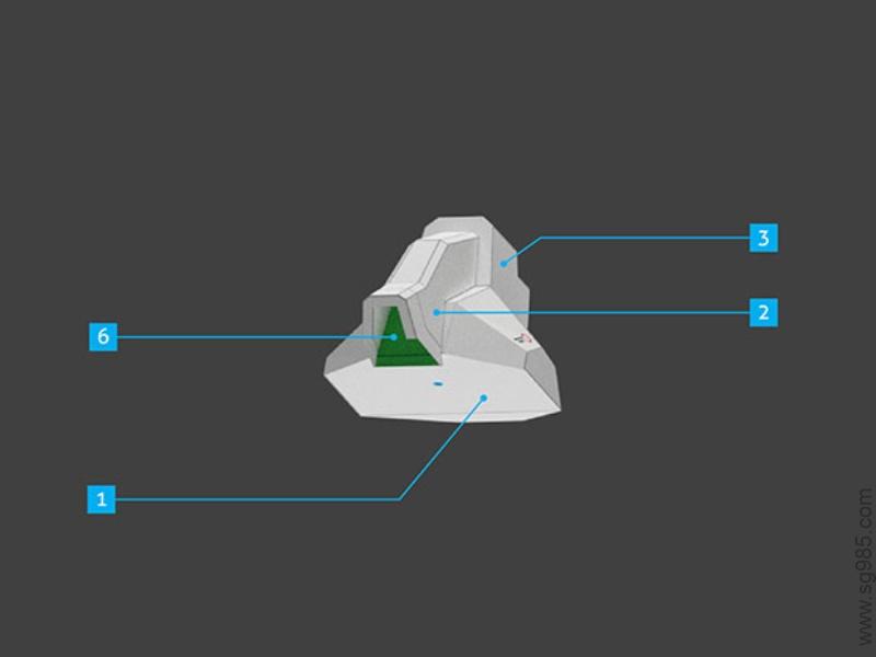 destiny gundam papercraft head