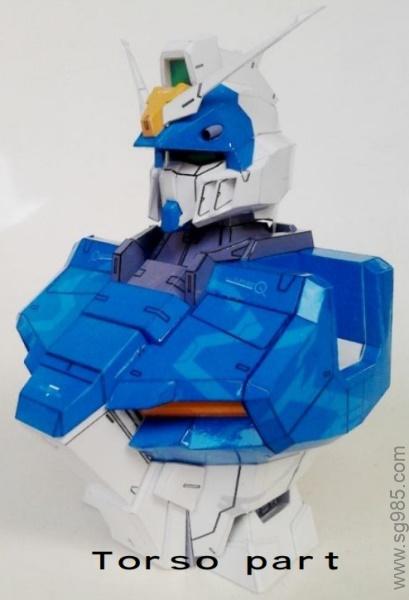 GAT X-102 Duel Gundam -Rino- (Torso)