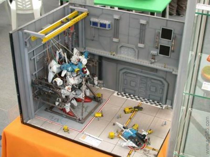 GP01 diorama