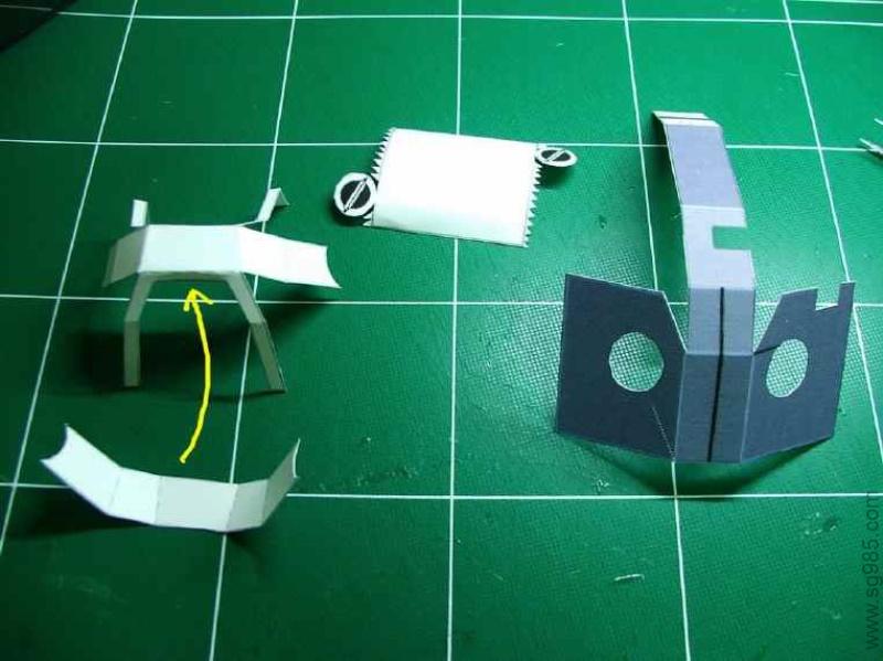 Gundam FEZ-6 Free Papercraft