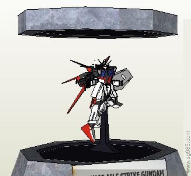 Mini Gundams 1 Aile Strike