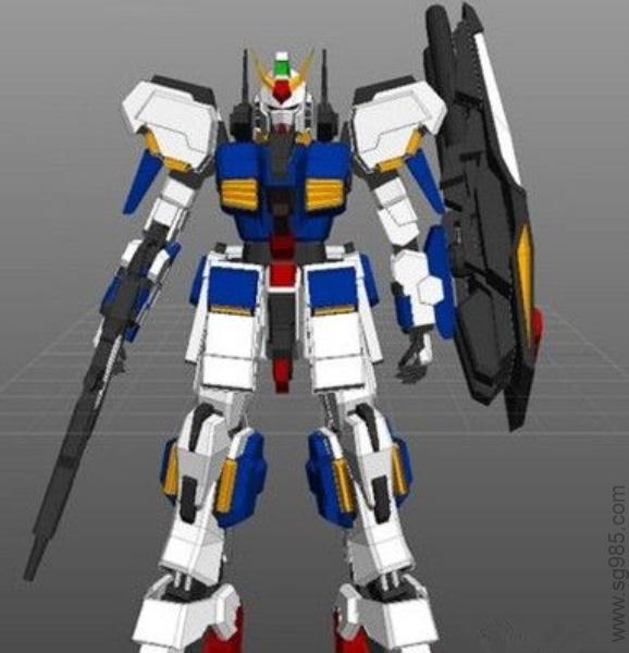 RX-178 MK-2 HEAD (Titans color version)