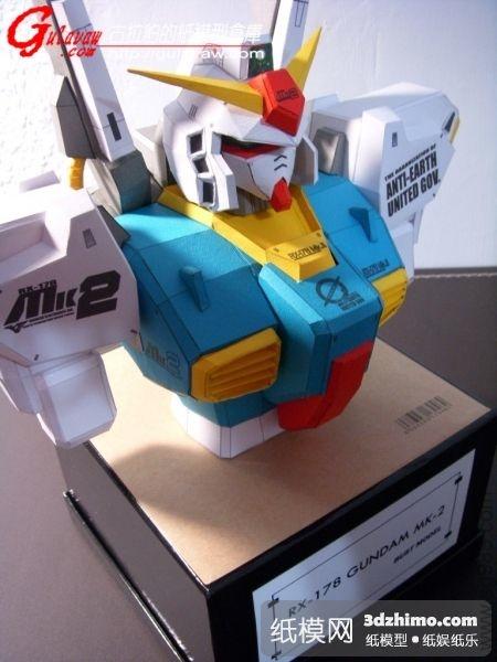 RX178高达MK-2胸像