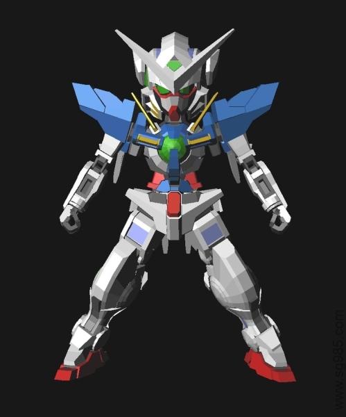 [CreamBread]-SD GN-001 Gundam Exia