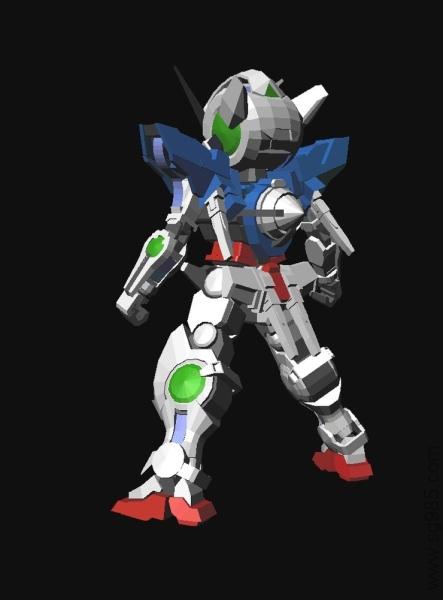 [CreamBread]-SD GN-001 Gundam Exia