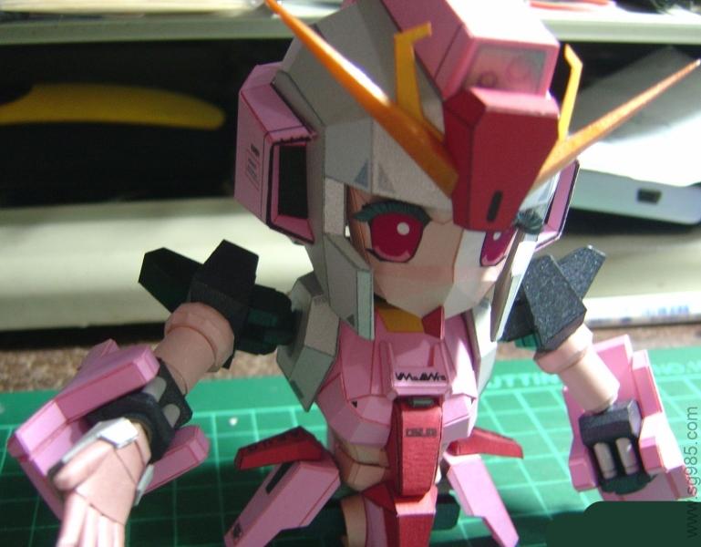 [ETTE]-SD MSZ 006 Gray Wolf Gundam Girl