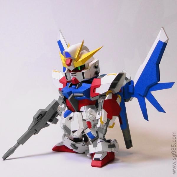 [Gerbera]-SD GAT-X105BFP Build Strike Gundam Full Package