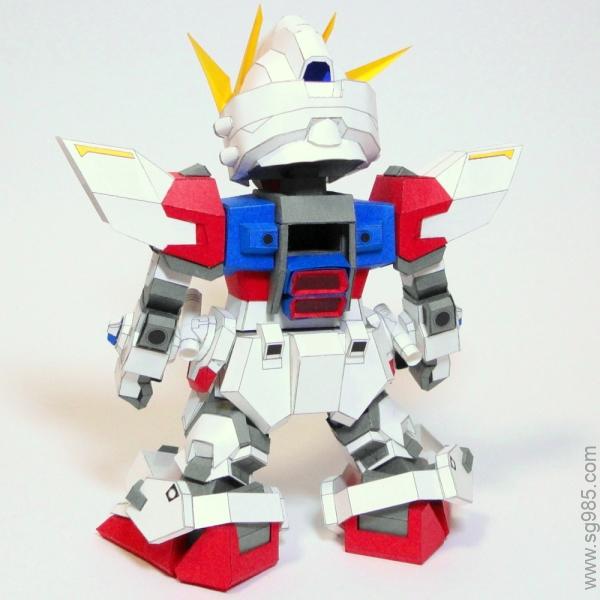 [Gerbera]-SD GAT-X105BFP Build Strike Gundam Full Package