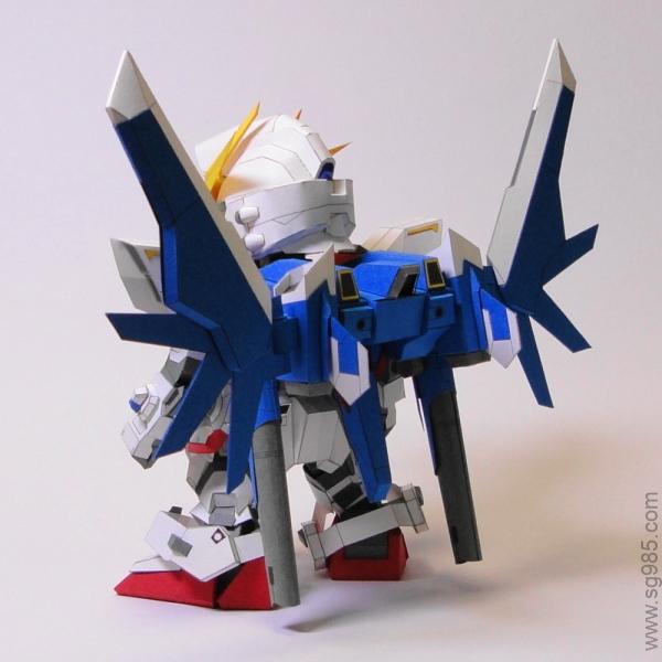 [Gerbera]-SD GAT-X105BFP Build Strike Gundam Full Package