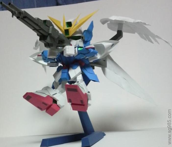 [Toyoppe]-SD Wing Gundam Zero V1