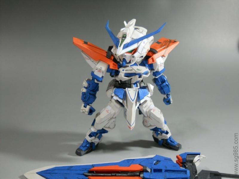 SD MBF-P03 Gundam Astray Blue Frame