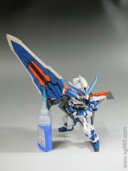 SD MBF-P03 Gundam Astray Blue Frame