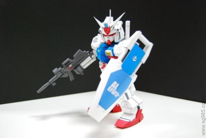 SD RX-78 GP01 Gundam Zephyranthes
