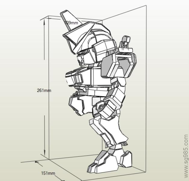 Art-Night Falcon Justice Gundam