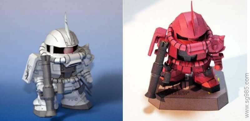 SD MS-06F Zaku II