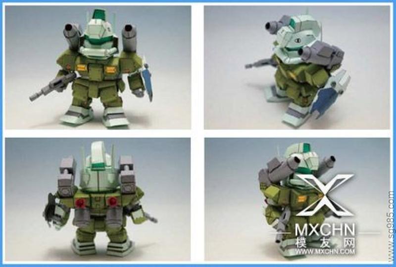 SD RGC-83 GM Cannon II高达