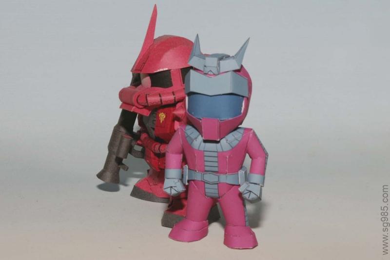 SD zeon suit chars