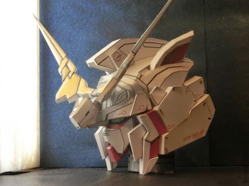 Unicorn Gundam Head