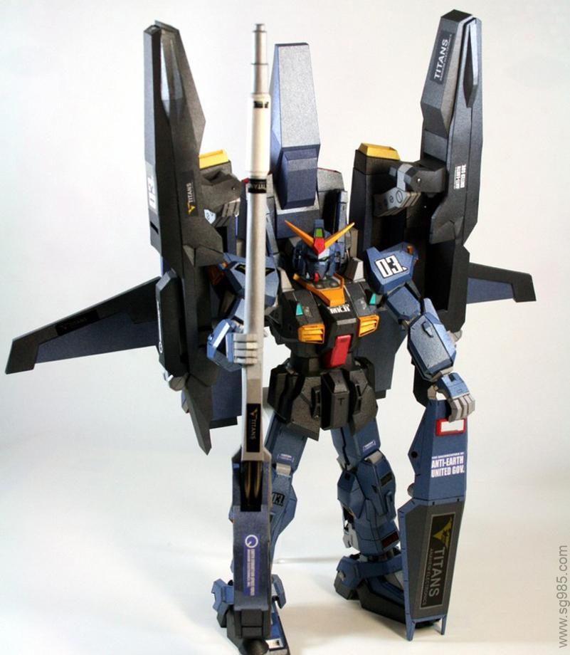 RX-178 Gundam MkII Titans 32 G-Defenser