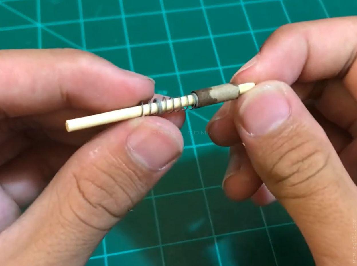 纸模枪图纸/纸板枪的做法教程/纸板枪尺寸比例wgog955纸板制作m1911纸板手枪+制作图纸