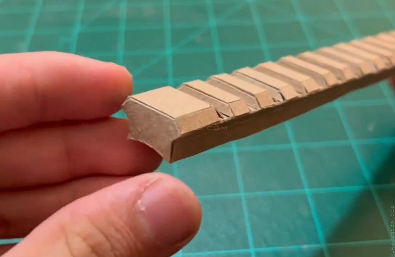 纸板枪图纸awm/纸板枪图纸打印/纸板枪图纸哪里下载wgog956瓦楞纸制作一个狙击纸板枪+图纸下载