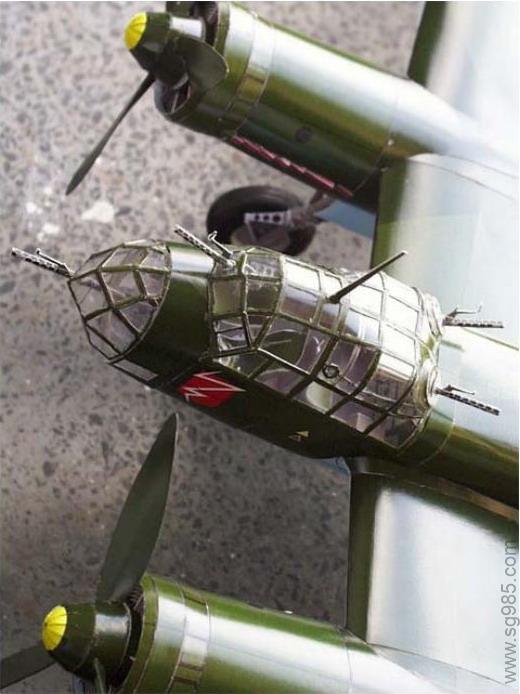 1比32modelart容克斯JU88轰炸机