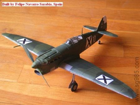 1比32捷克Avia B.135战机