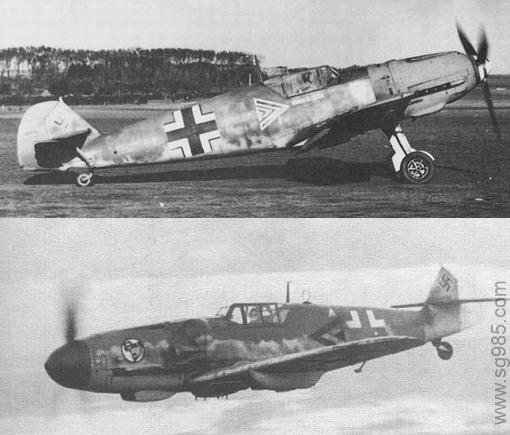 1比33梅109E-4n战斗机