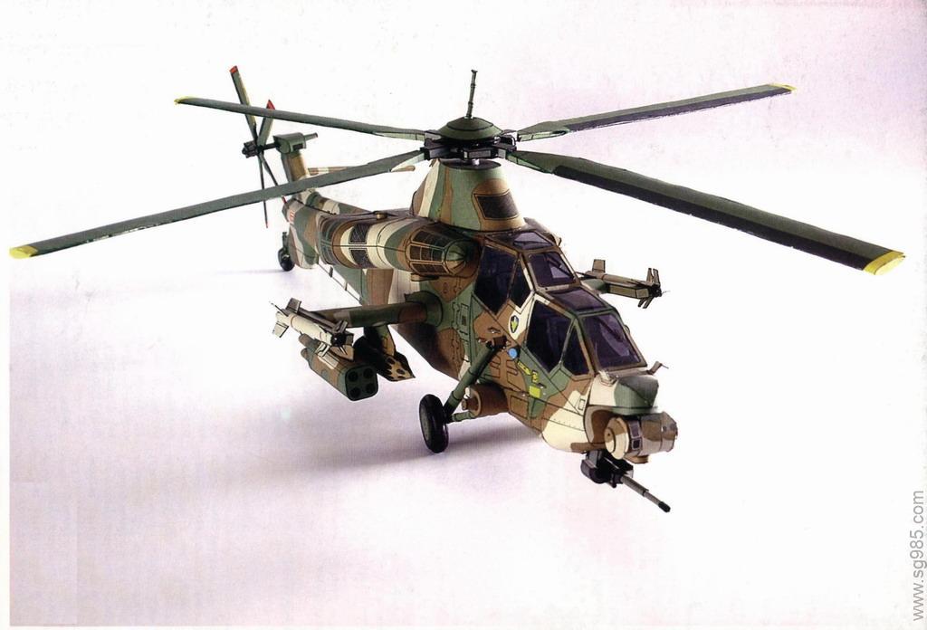 1比33南非石茶隼（CSH-2）武装直升机