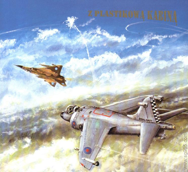 1比33英国“海鹞”型舰载垂直起降战斗机