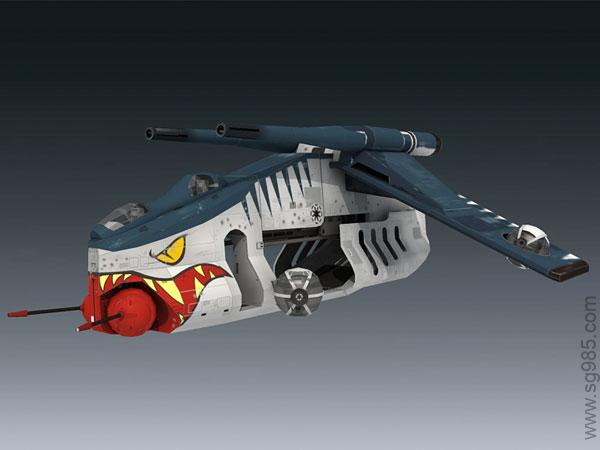 1比48星球大战之共和国武装直升机