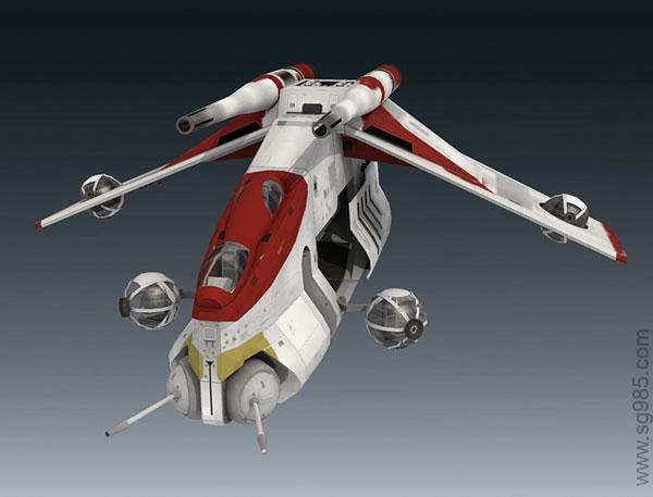 1比48星球大战之共和国武装直升机