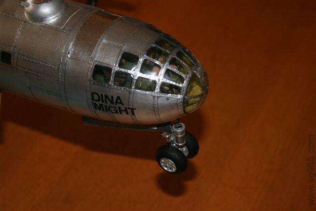 B29超级空中堡垒轰炸机纸