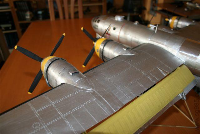 B29超级空中堡垒轰炸机纸