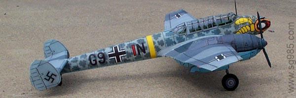 Me110远程护航战斗机