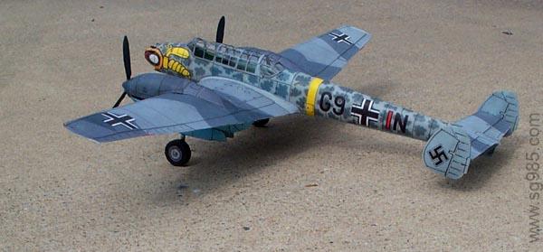 Me110远程护航战斗机