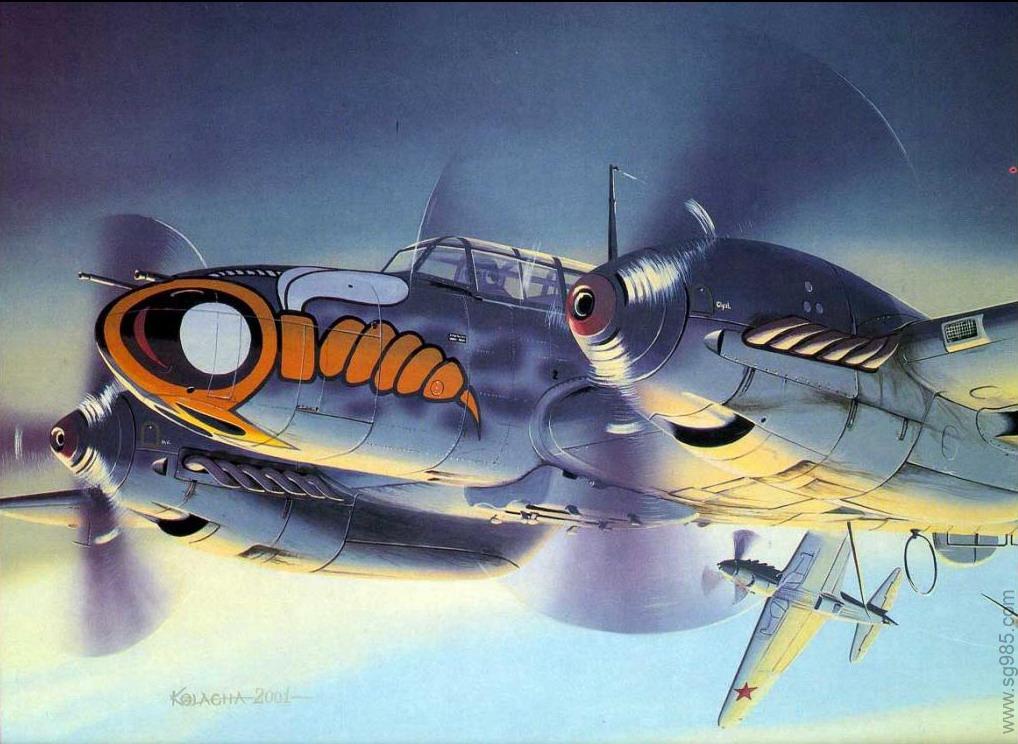 Me110远程护航战斗机