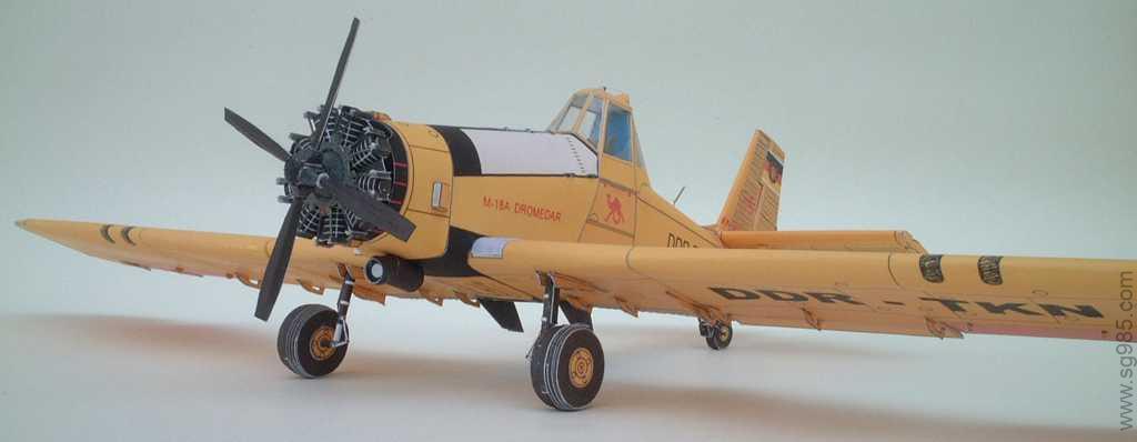 波兰M-18单峰骆驼农用飞机