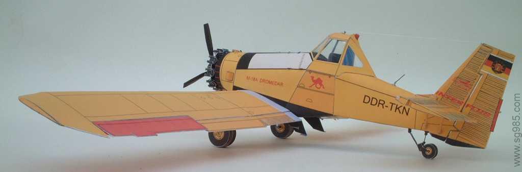 波兰M-18单峰骆驼农用飞机