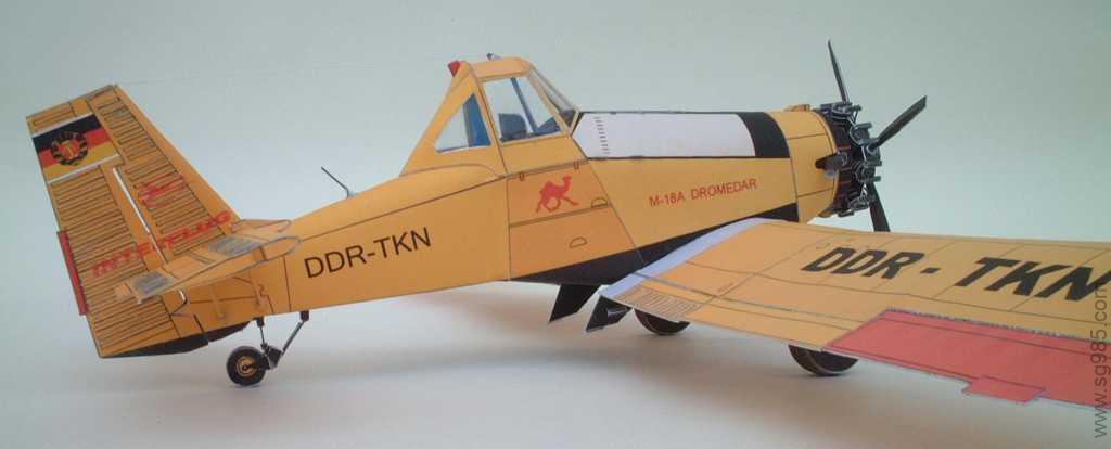 波兰M-18单峰骆驼农用飞机