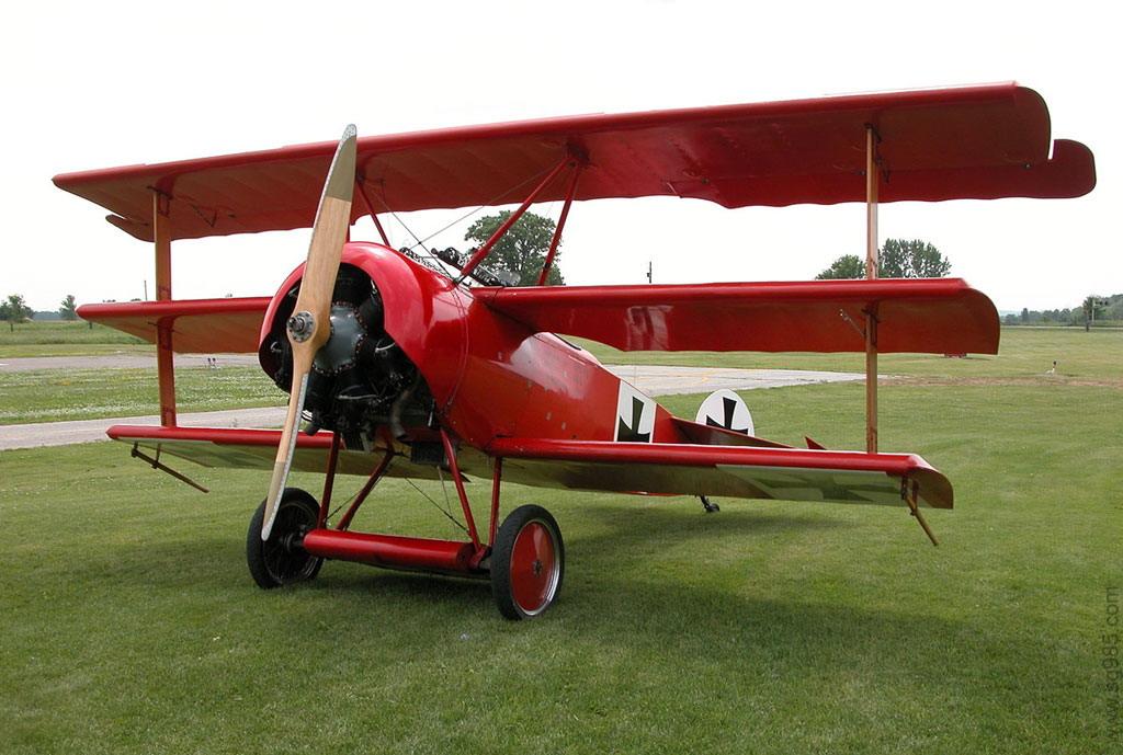 福克Dr.I(Fokker Dr.I)单座三翼战斗机